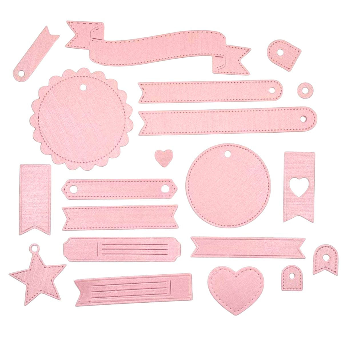 Set de Troqueles Etiquetas y Banners