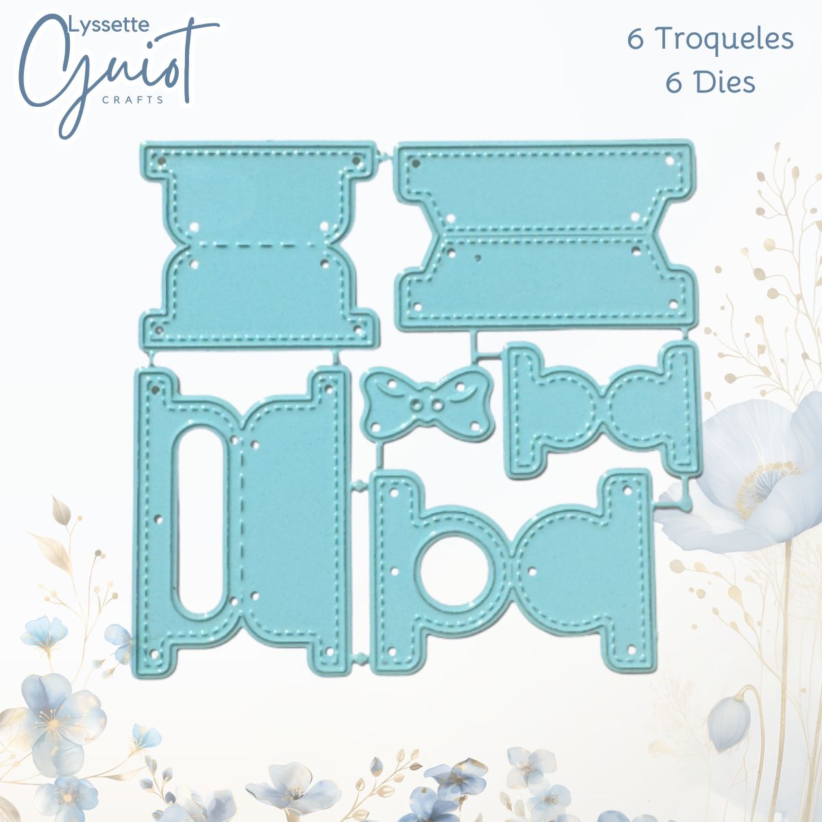 Set de Troqueles de Tabs Decorativos