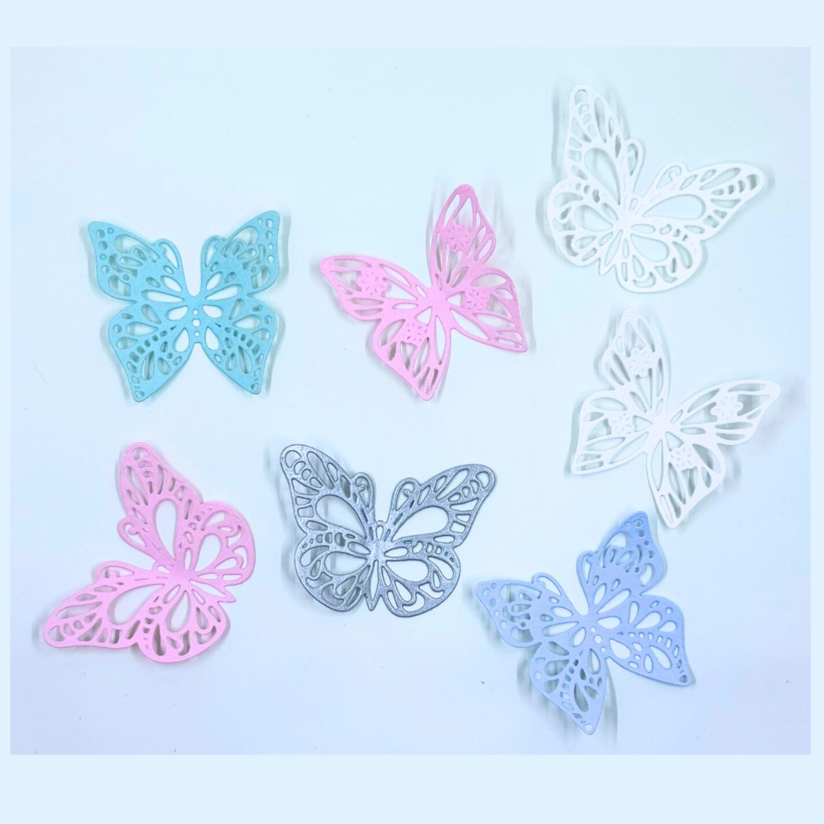 Set de Troqueles Mariposas Volumétricas