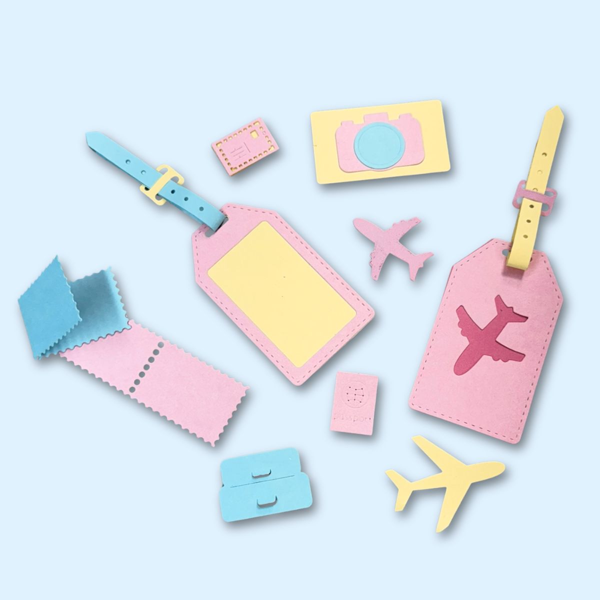 Set de Troqueles Happy Traveler