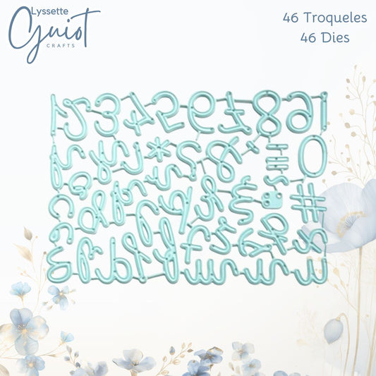 Troquel de Alfabeto Minúsculas