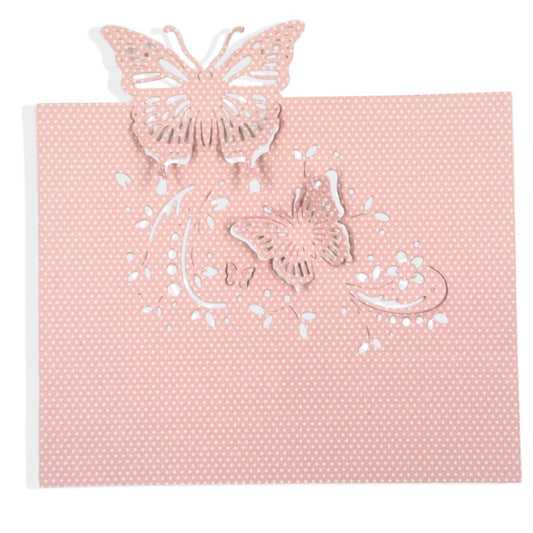 Troquel de Tarjeta de Mariposa Pop-up