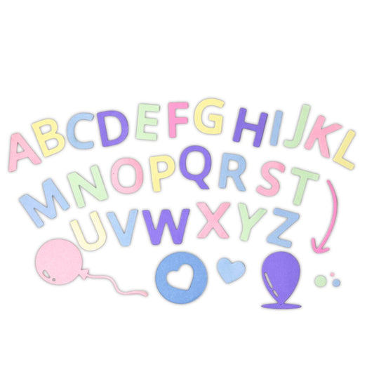 Troquel de Alfabeto Mayúsculas